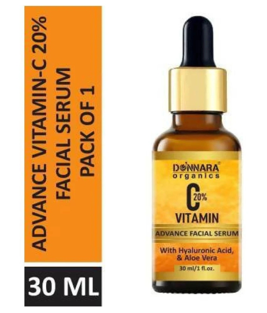 Donnara Organics  Advanced Vitamin C 20% Facial Serum -  For Anti Ageing & Skin Brightening Face Serum 30 mL