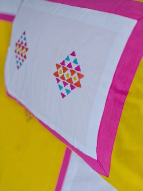 Barfi Embroidered Bedsheet