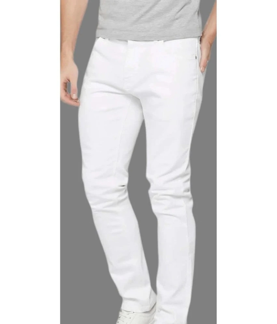 Lawson - White Denim Slim Fit Mens Jeans ( Pack of 1 ) - None