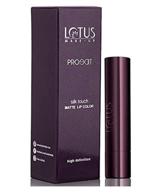 Lotus Makeup Proedit Silk Touch Matte Lip Color Wine Whim SM08