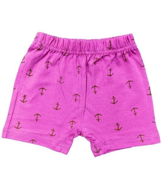 Diaz - Multicolor Cotton Girls Bloomers ( Pack of 6 ) - None