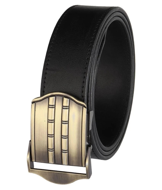 Loopa Black PU Formal Belt Pack of 1 - None