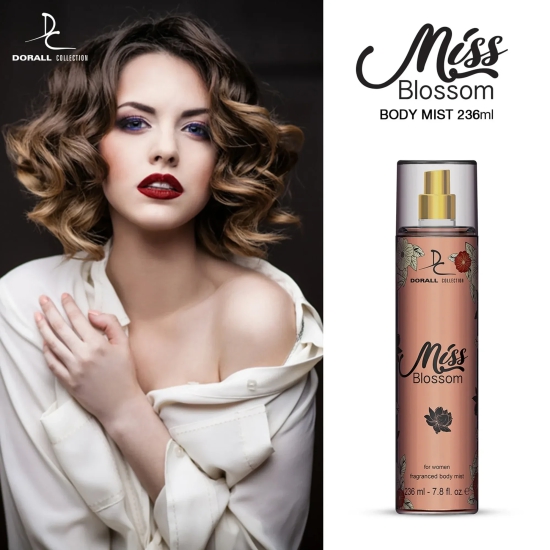 Dorall Collection Miss Blossom Fragrance Body Mist For Women 236ml