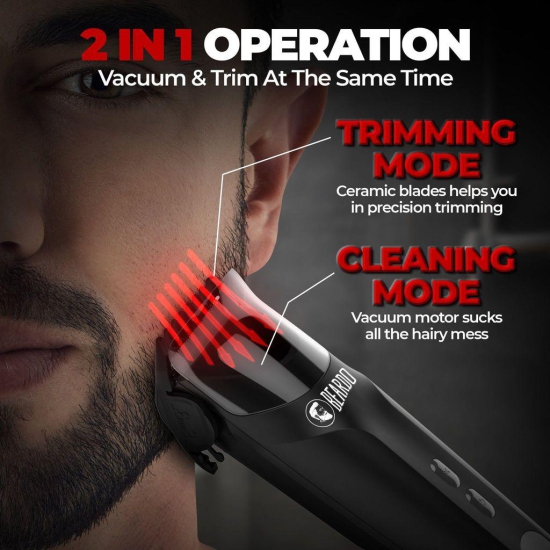 Beardo Ninja-X Pro Vacuum Trimmer