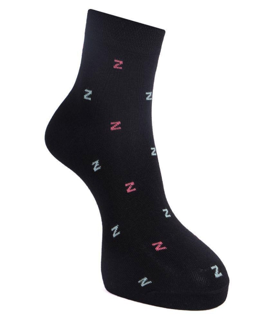 Dollar Socks Multi Casual Ankle Length Socks Pack of 3 - Multi