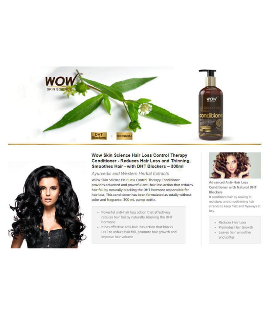 WOW Skin Science Hair Loss Control Therapy Conditioner - 300 mL