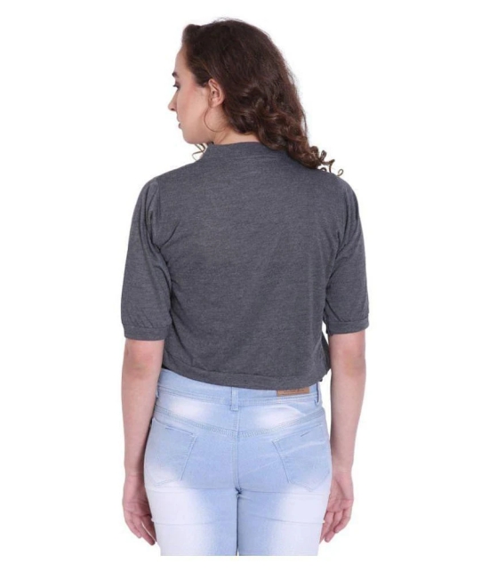 Affair Cotton Shrugs - Grey Single - L