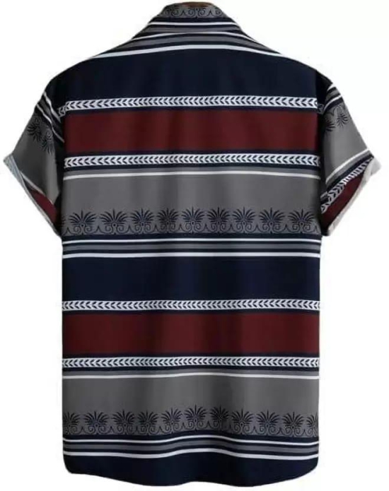 Men Regular Fit Striped Casual Shirt