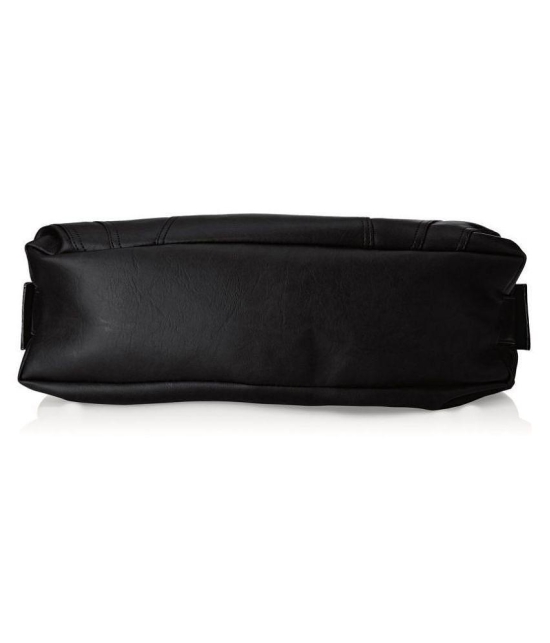 Fostelo Black P.U. Shoulder Bag - Black