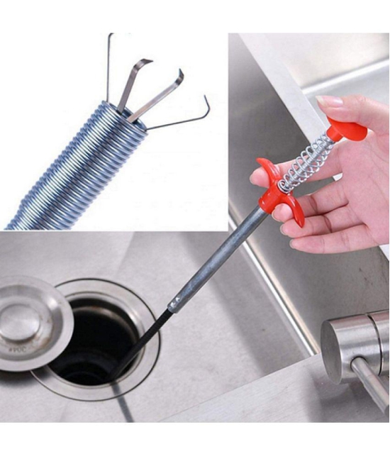 Stainless Steel Sink Strainer Kitchen Drain Basin Basket Filter Stopper Drainer/Jali +Drain Pipe Cleaning Sewer Dredging Tool, Clog Remover, Tube Drain