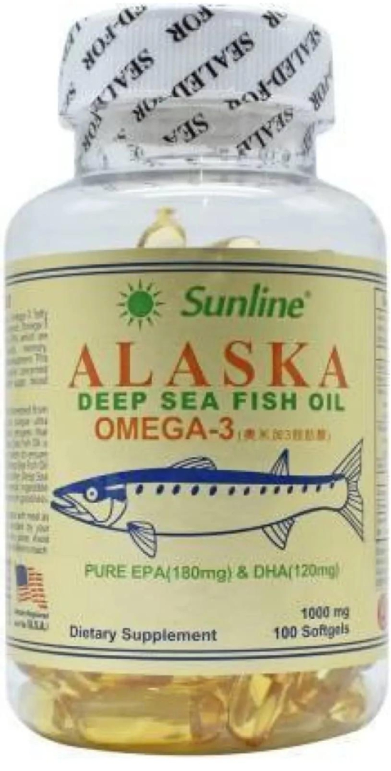 SUNLINE DEEP SEA FISH OIL, OMEGA -3 ( 1000MG)