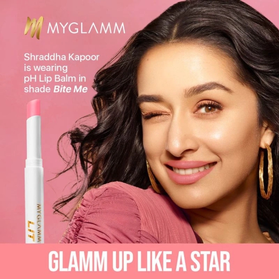 MyGlamm Combo of LIT Creamy Matte Lipstick + LIT - pH Lip Balm | Long Lasting, Creamy, Matte Slimstick & Pigmented, Hydrating Lip Balm