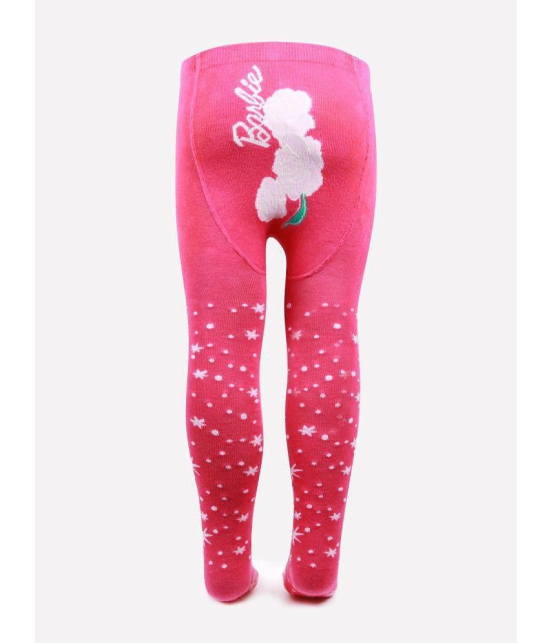 Bonjour - Pink Cotton Legging For Baby Girl ( Pack of 1 ) - None