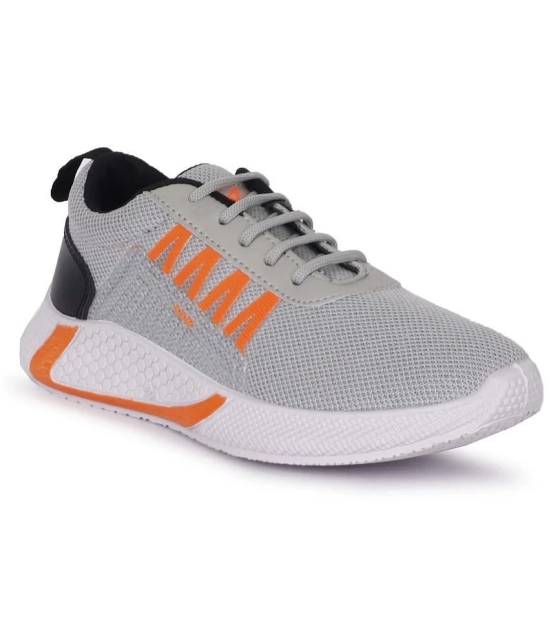 Port Mens Gray Running Shoes - None