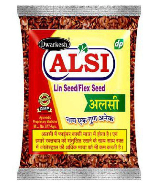 Dwarkesh Flax Seeds - Alsi (Roasted) 500 gm