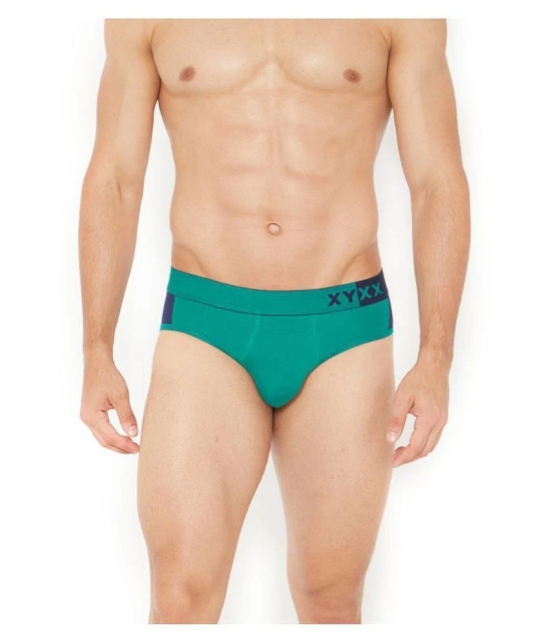 XYXX - Multicolor Modal Mens Briefs ( Pack of 2 ) - L