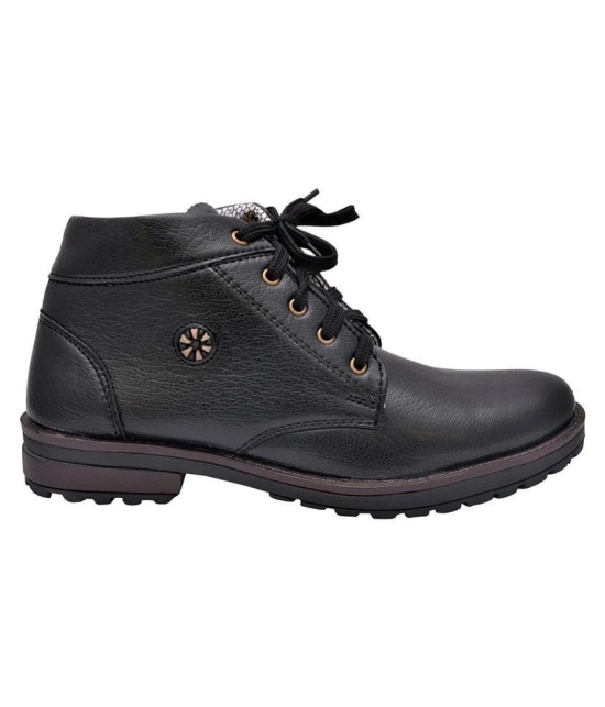 Sir Corbett Black Casual Boot - 8