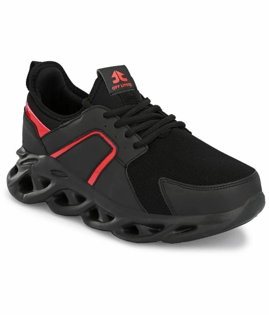 OFF LIMITS - CAESAR IV Black Mens Sports Running Shoes - None