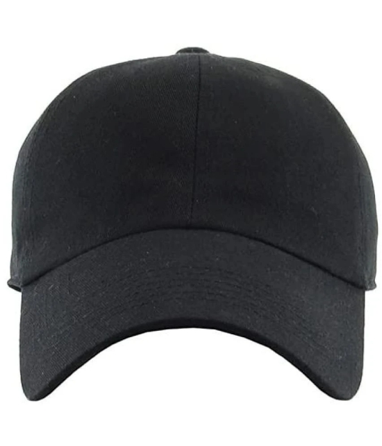 Creature Black Cotton Blend Mens Cap ( Pack of 1 ) - Black