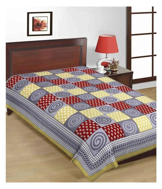 Uniqchoice - Assorted Cotton Single Bedsheet - Assorted