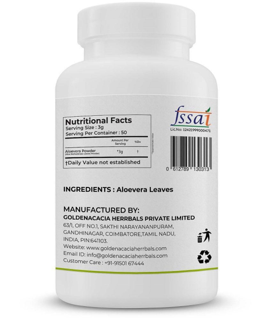 GOLDENACACIA HERRBALS Aloevera 150g Powder 1 gm