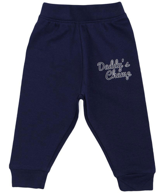 BOYS TRACK PANT   SOLID NICE NAVY - None