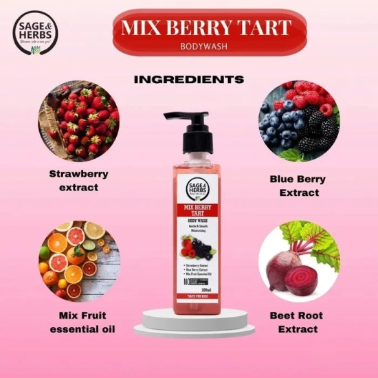 Mix Berry Tart Body Wash-50 ml