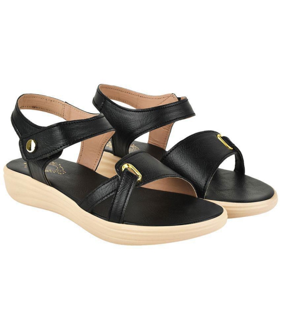 Shoetopia - Black Women''s Flats - None