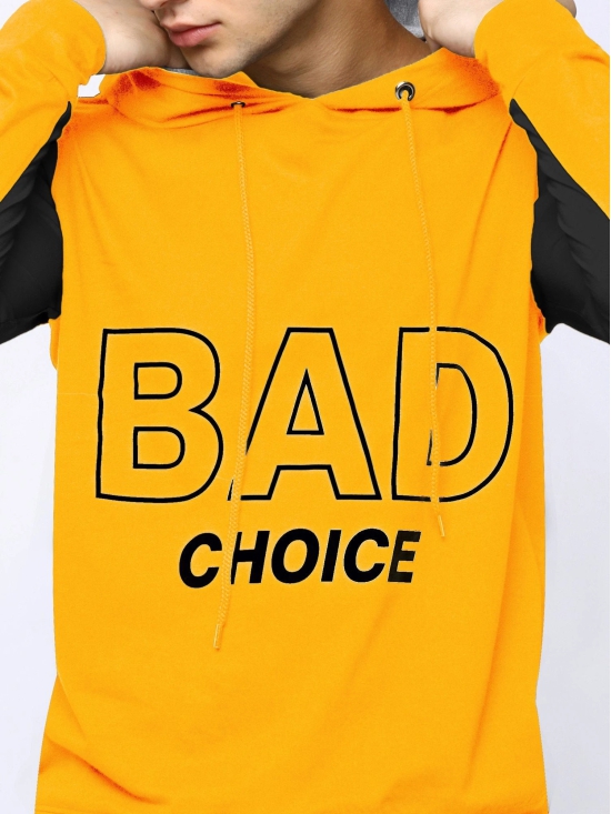 Bad Choice Yellow T-Shirt-XL / Navy