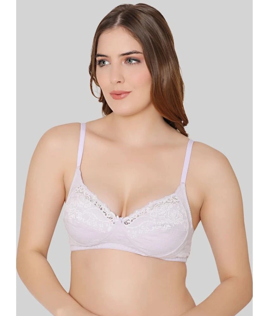 Bodycare Lavender Cotton Non Padded Womens Everyday Bra ( Pack of 1 ) - None