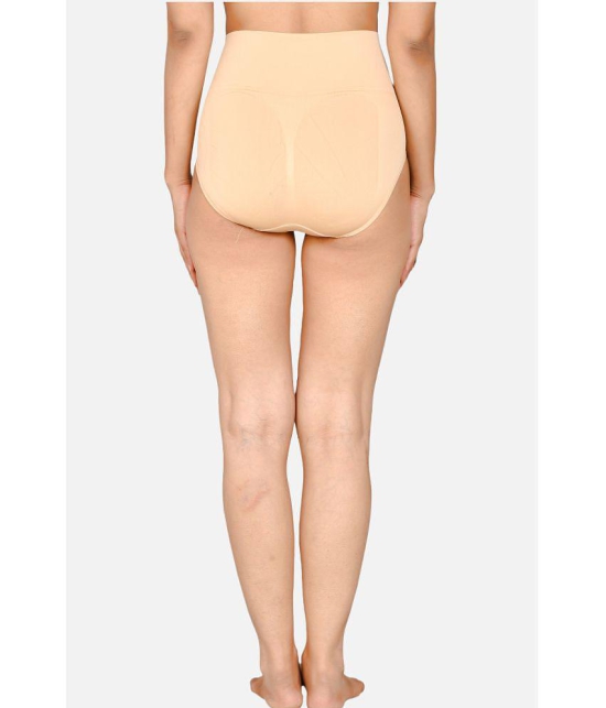 SELETA - Beige Shapewear Cotton Women's Tummy Tucker ( Pack of 1 ) - None