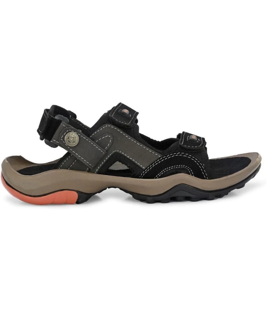 Bucik - Black Mens Floater Sandals - None