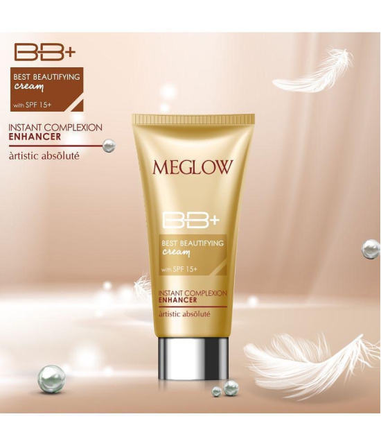 Meglow BB+ Cream With SPF 15+ (2x30g)