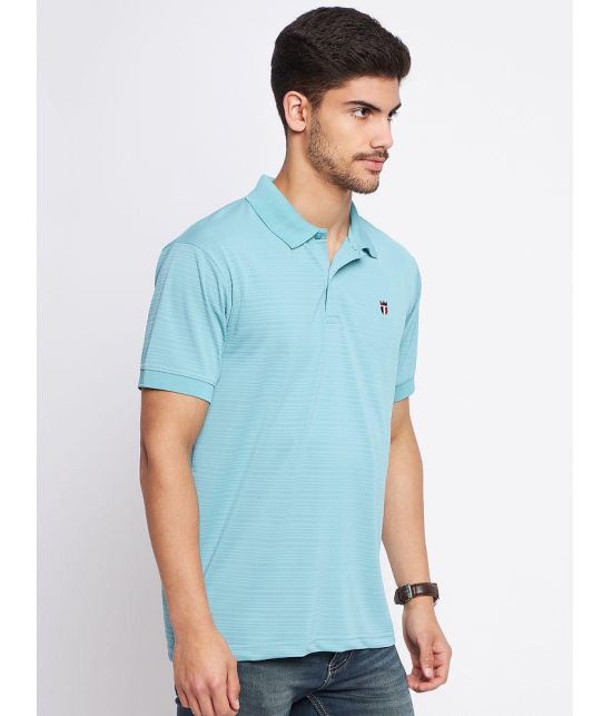 MXN - Aqua Cotton Regular Fit Men''s Polo T Shirt ( Pack of 1 ) - None