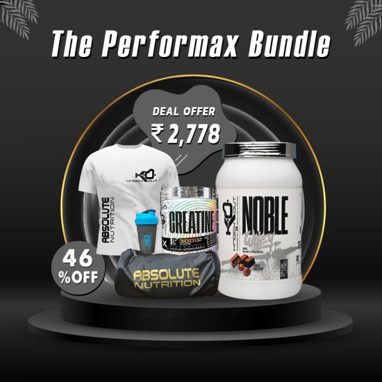 The Performax Bundle-Choco Hazel Nut / Unflavoured (250gm) / L