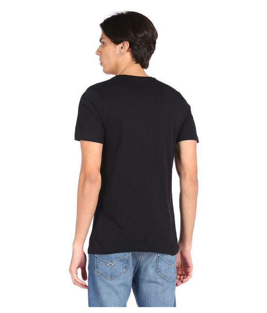 Colt Cotton Black Printed T-Shirt Single Pack - None