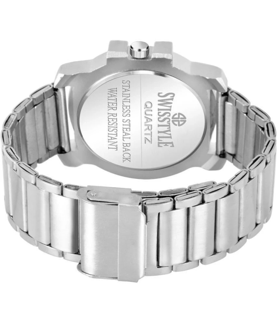 Swisstyle Silver Stainless Steel Analog Mens Watch