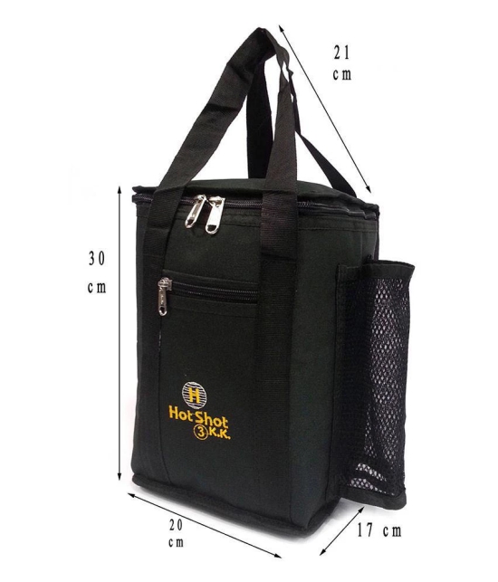 Belladona Waterproof Hotshot Lunch Bag - Black