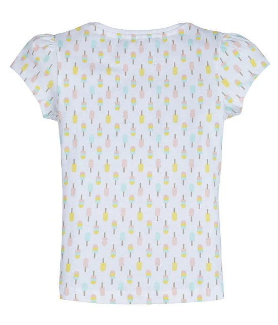 Plum Tree Girls Icecream Print T-shirt ( Pack of 2) - None