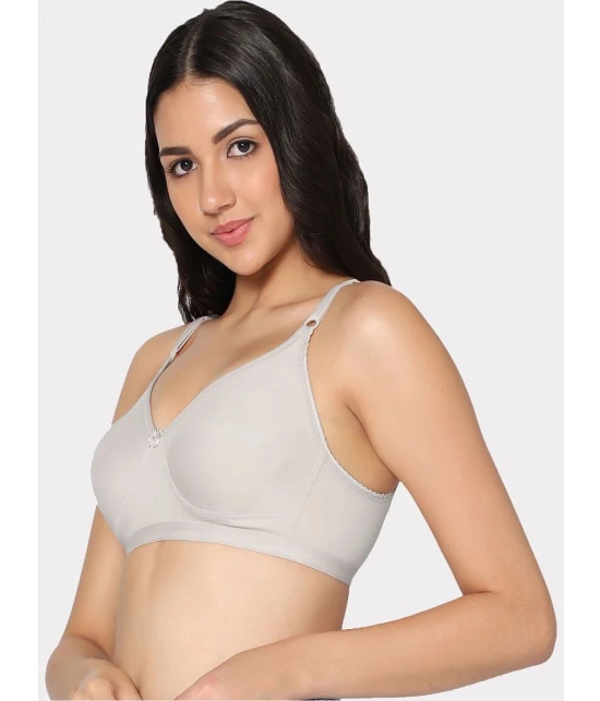 IN CARE LINGERIE - White Cotton Non Padded Womens T-Shirt Bra ( Pack of 1 ) - None