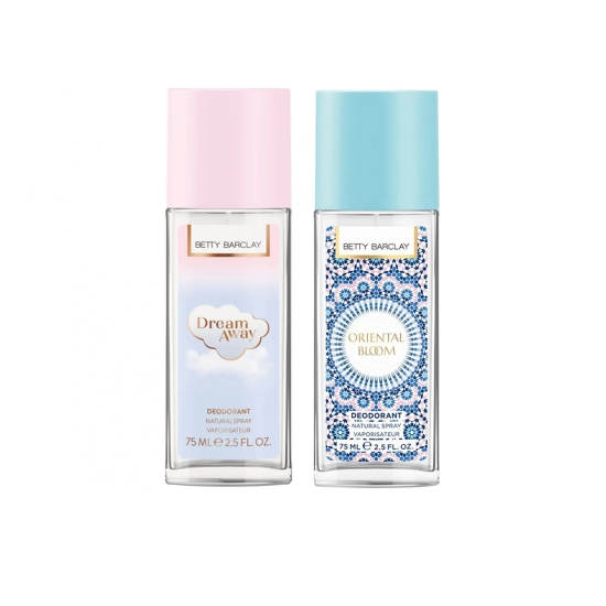 Betty Barclay Dream Away and Oriental Bloom Deodorant For Women (150 ml, Pack of 2)