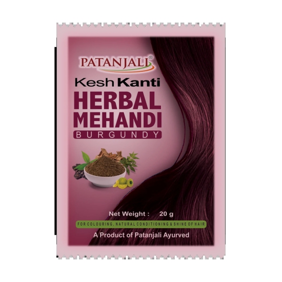 KESH K. HERBAL MEHANDI (BURGUNDY) 15GM-T