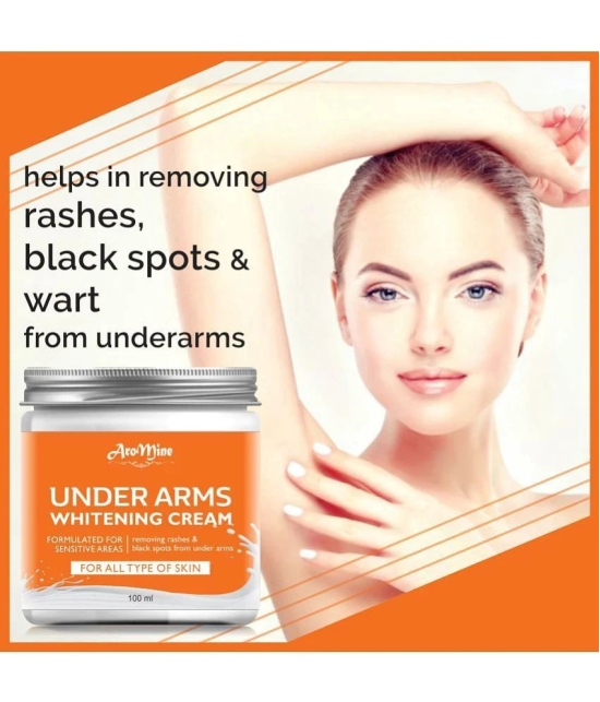 Aromine Underarm Whitening Cream For Dark Underarms Spot Removal- Hand Cream 100 mL