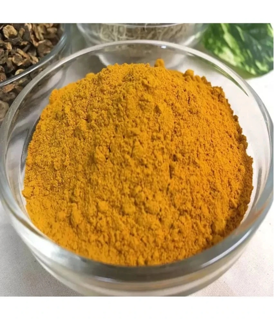 PURE JANGALI ORGANICS 100% Natural Wild Turmeric Powder (Kasturi Manjal Amba Haldi 200GM