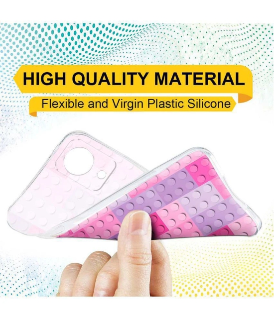 NBOX - Multicolor Printed Back Cover Silicon Compatible For Oppo A17K ( Pack of 1 )