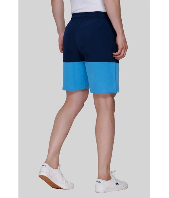 LEEBONEE Blue Polyester Mens Shorts ( Pack of 1 ) - None