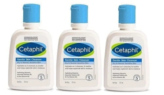 CETAPHIL GENTLE SKIN CLEANSER (125 ML) (PACK OF 3)