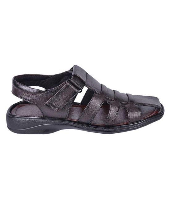 Leeport -   Brown Mens Sandals - 12