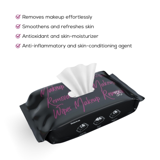 RENEE Makeup Removal Wipes, 30 wipes