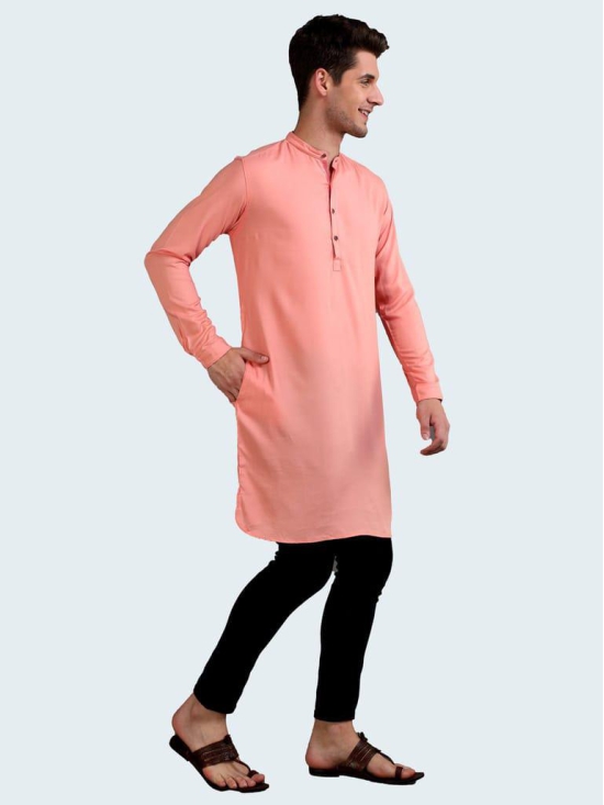 Neo-Peach Long Kurta